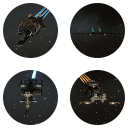 Small photos of each player faction's tactical destroyer