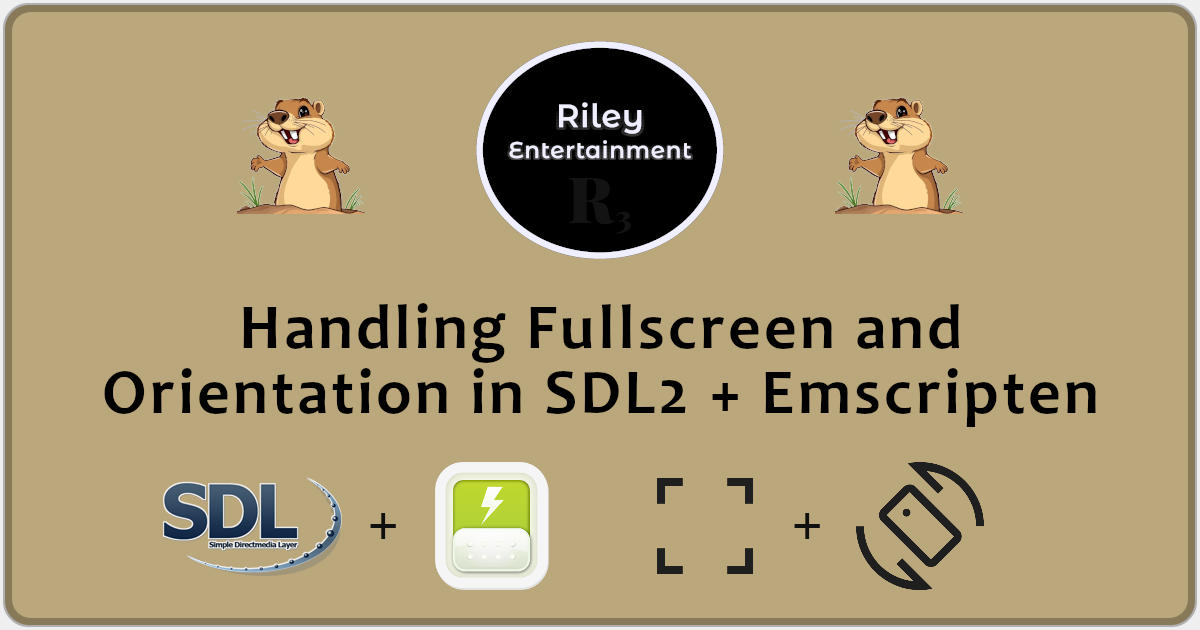 Reviewing my understanding of how the SDL2 Emscripten port handling window resizing, particularly in the mobile web environment.